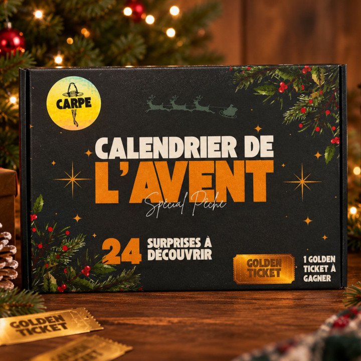 Calendrier de l'Avent- Spécial Pêche à la carpe