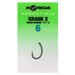 Hameçons Korda Essentials Krank X Barbed
