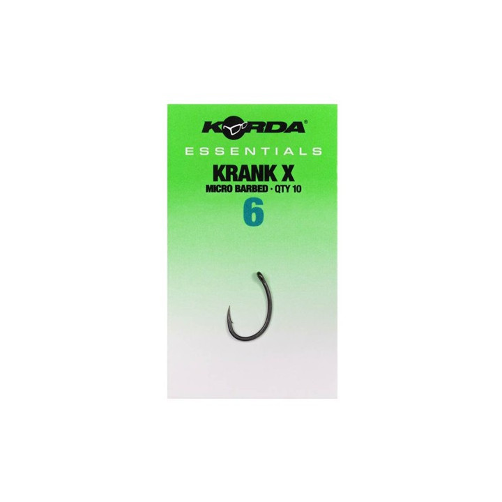Hameçons Korda Essentials Krank X Barbed