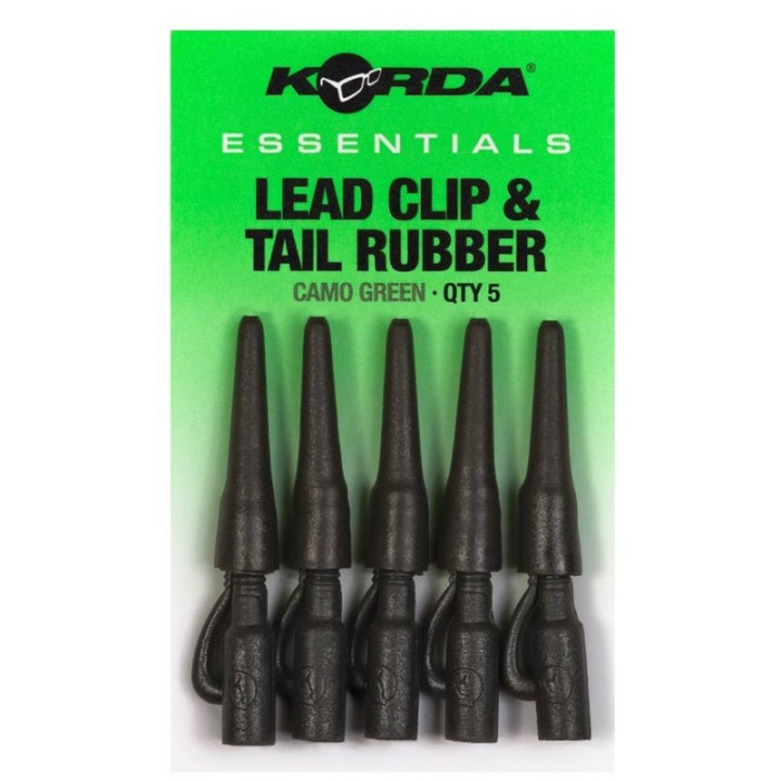 Clip Plomb Korda Essentials Lead Clips & Tail Rubbers