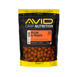 Bouillette Avid Carp Nutrition Plum & Peach 1kg