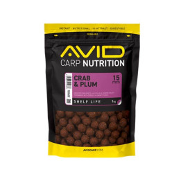 Bouillette Avid Carp Nutrition Crab & Plum 1kg