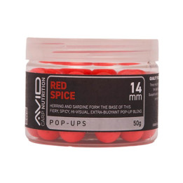 Bouillette Flottante Avid Carp Red Spice Pop-Up 14mm