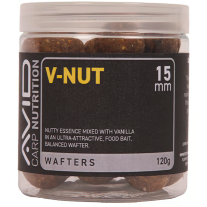 Hookbaits Avid Carp V-NUT Wafters 15mm