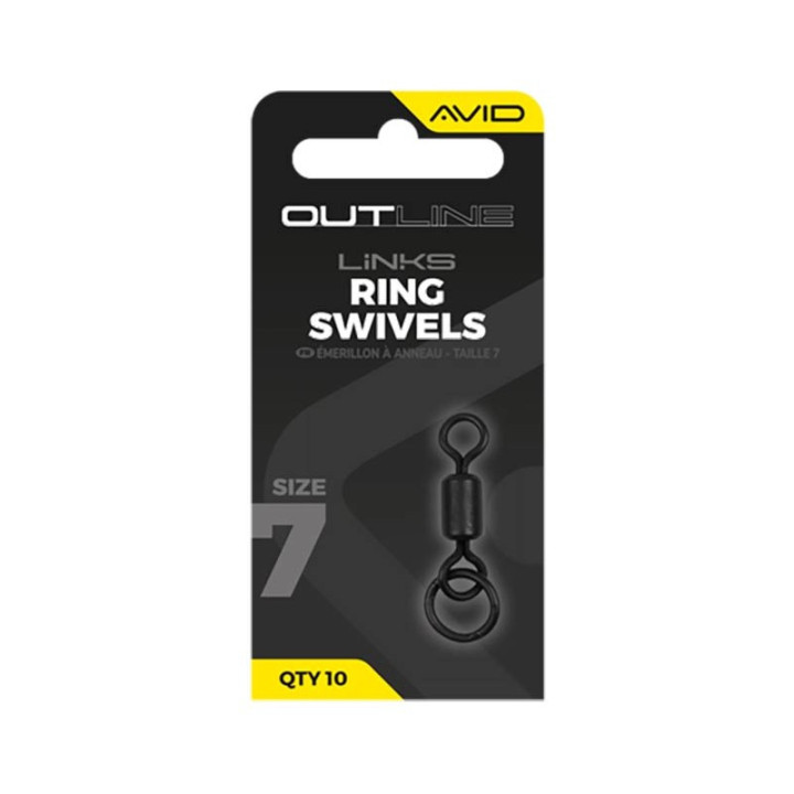 Émérillon Avid Carp Outline Ring Swivel