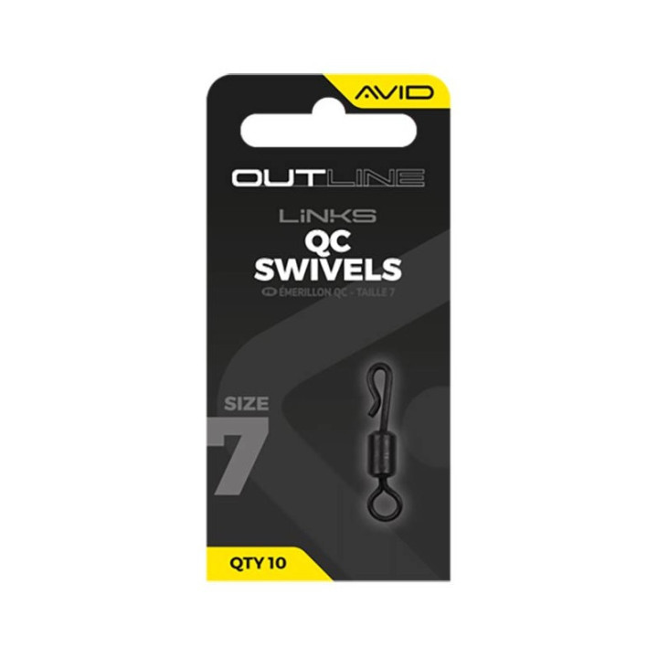 Émérillon Avid Carp Outline Qc Swivels