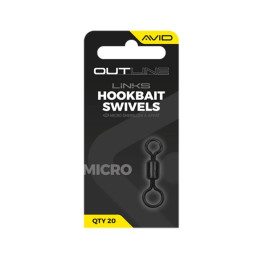 Émérillon Avid Carp Outline Micro Hookbait Swivel