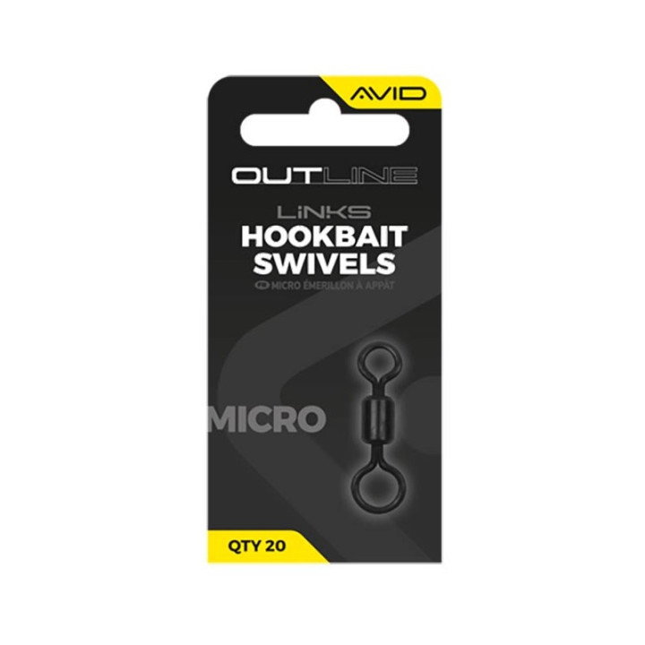 Émérillon Avid Carp Outline Micro Hookbait Swivel